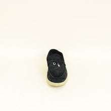 Loro Piana Black Summer Charms Walk Loafers 39