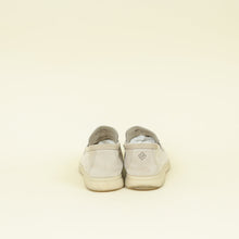 Loro Piana Pearl Gray Summer Charms Walk Loafers 39
