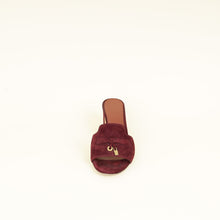 Loro Piana Bright Amarant Summer Charms Sandals 39