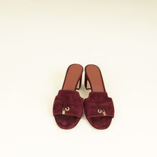 Loro Piana Bright Amarant Summer Charms Sandals 39