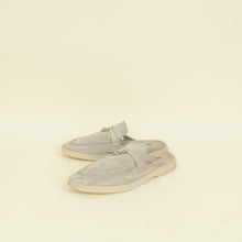 Loro Piana Tapioca Babouche Charms Walk Loafer 40.5
