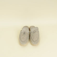 Loro Piana Tapioca Babouche Charms Walk Loafer 40.5