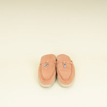 Loro Piana Himalayan Salt Summer Charms Walk Babouche Loafer 40