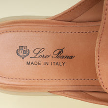 Loro Piana Himalayan Salt Summer Charms Walk Babouche Loafer 40