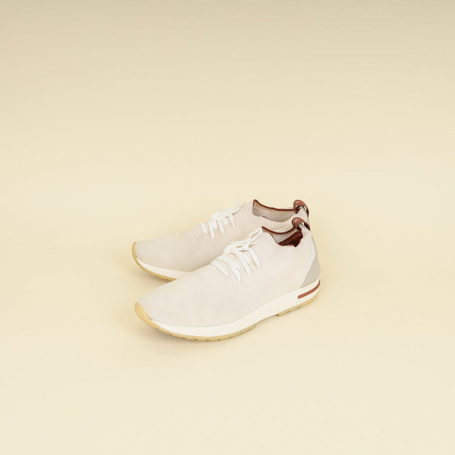 Loro Piana Cream 360 LP Flexy Walk Sneaker 41