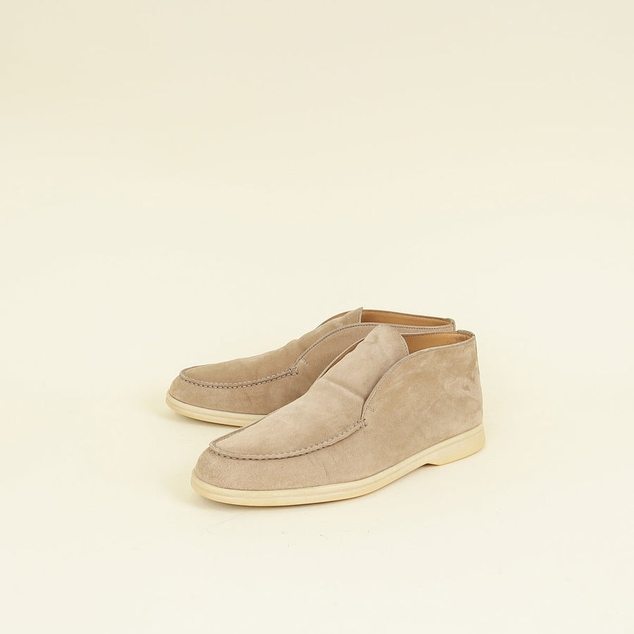 Loro Piana Light Mastic Open Walk Ankle Boot 42.5