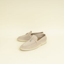 Loro Piana Pearl Powder Summer Charms Walk Loafer 42