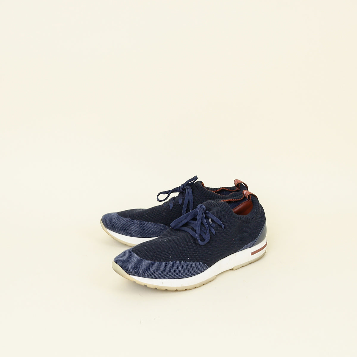 Loro Piana Shadow Blue 360 LP Flexy Walk Sneakers 43