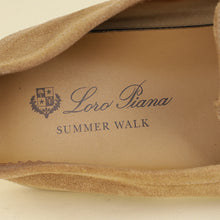Loro Piana Sand Summer Walk Loafers 45