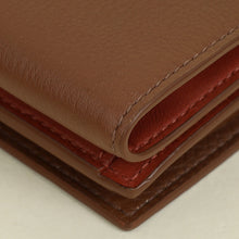 Loro Piana Tan Trifold Compact Wallet