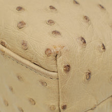 Loro Piana Beige Ostrich L19 Extra Pouch