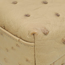 Loro Piana Beige Ostrich L19 Extra Pouch