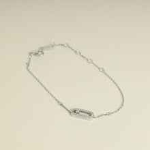 Messika 18K White Gold Move Uno Studded Diamond Bracelet