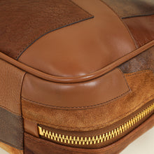 Miu Miu Cognac Patchwork Beau Bag