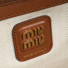 Miu Miu Cognac Patchwork Beau Bag