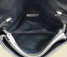 Miu Miu Black Matelasse Crystal Flap Bag
