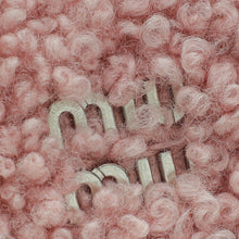 Miu Miu Rosa Shearling Mini Wander Handle Bag