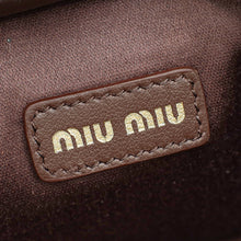 Miu Miu Chocolate Brown Beau Micro Bag Charm