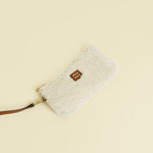Miu Miu Bicolor Beau Shearling Top-Handle Bag