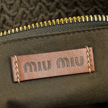 Miu Miu Multicolor Woven Raffia and Crochet Fabric Beach Tote Bag