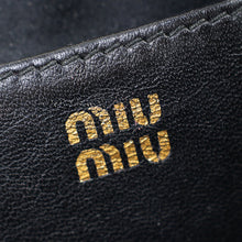 Miu Miu Black Matelassé Arcadie Mini Bag