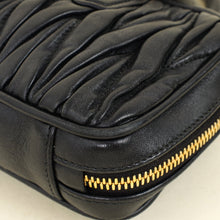 Miu Miu Black Matelassé Arcadie Mini Bag