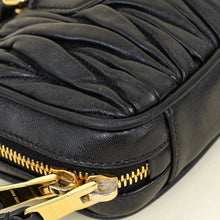 Miu Miu Black Matelassé Arcadie Mini Bag