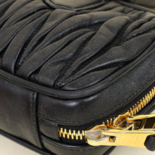 Miu Miu Black Matelassé Arcadie Mini Bag