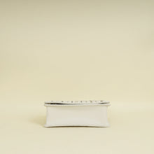 Miu Miu White Matelasse Chain Flap Bag