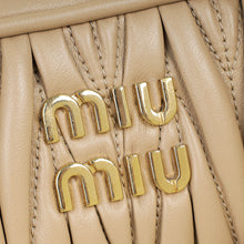 Miu Miu Beige Arcadie Matelassé Nappa Small Bag