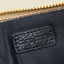 Miu Miu Metallic Gold Double Zip Handbag