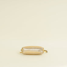 Miu Miu Metallic Gold Double Zip Handbag