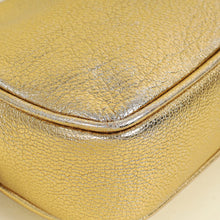 Miu Miu Metallic Gold Double Zip Handbag