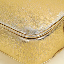Miu Miu Metallic Gold Double Zip Handbag