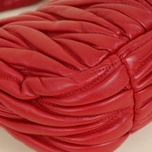 Miu Miu Red Wander Small Hobo Bag