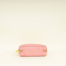 Miu Miu Pink Softy Logo Embossed Chain Shoulder Bag