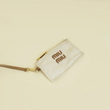 Miu Miu Bicolor Wicker Basket Tote Bag