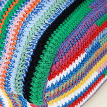 Miu Miu Multicolor Crochet Tote Bag