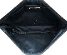 Miu Miu Metallic Silver Matelasse Frame Clutch