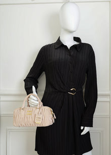 Miu Miu Nude Pink Matelasse Arcadie Bag
