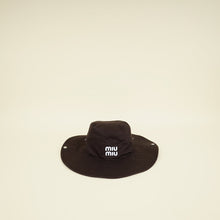 Miu Miu Dark Brown Drill Hat