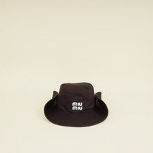 Miu Miu Dark Brown Drill Hat