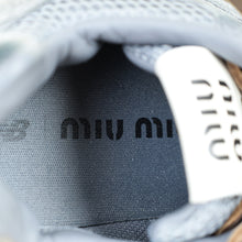 Miu Miu Periwinkle Blue x New Balance 530 SL Suede Sneakers 37