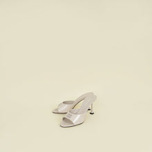 Miu Miu Bicolor Cut Out Logo Heeled Mules 38.5