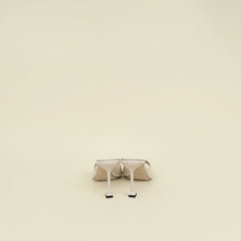 Miu Miu Bicolor Cut Out Logo Heeled Mules 38.5