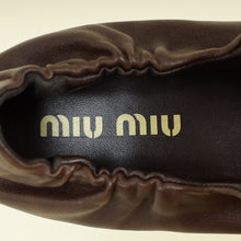 Miu Miu Briarwood Ruches Nappa Ballerinas 40