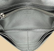Miu Miu Metallic Silver Crystal Continental Wallet