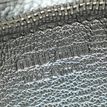 Miu Miu Metallic Silver Crystal Continental Wallet