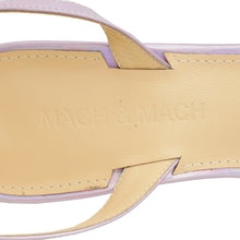 Mach & Mach Liliac Iridescent French Bow Sandal 36.5
