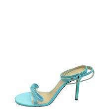 Mach & Mach Sky Blue French Bow Embellished Sandal 41